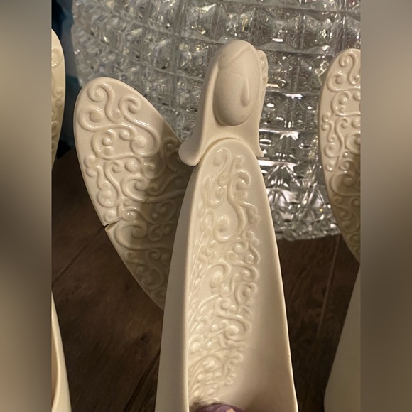 PartyLite Serenity Angel Candle Holder Lot of 3 - Picture 4 of 14